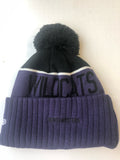 Northwestern Wildcats Winter Hat With Pom