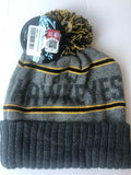 Iowa Hawkeyes Gray Deer Valley Style Winter Hat With Pom