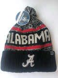 Alabama Crimson Tide Black Acid Rain Winter Hat