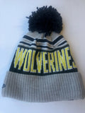 Michigan Wolverines New Era Gray Winter Hat