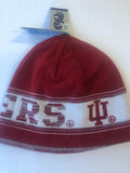 Indiana Hoosiers Adidas Reversible Winter Hat With No Pom