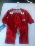 Ohio State Buckeyes Infant 2-Piece Onesie Pajama Set