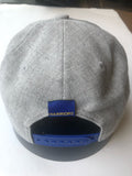 Golden State Warriors New Era Gray Junior Snapped Youth Snapback Adjustable Hat