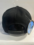 Northwestern University Wildcats Zephyr Black Flat Brim Snapback Adjustable Hat