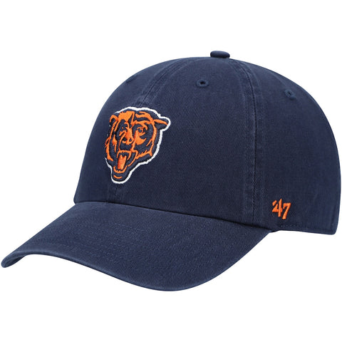 Chicago Bears Adult '47 Clean Up Adult Navy Blue Adjustable Hat