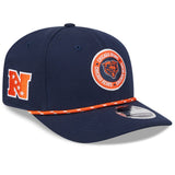 Chicago Bears New Era 2024 Sideline 9SEVENTY Stretch-Snap Hat - Navy