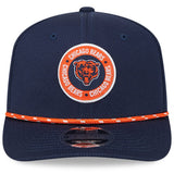 Chicago Bears New Era 2024 Sideline 9SEVENTY Stretch-Snap Hat - Navy