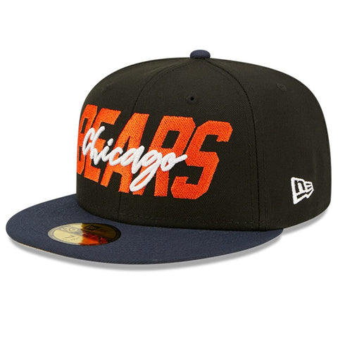 Chicago Bears New Era 59Fifty 22 NFL Draft Adult Fitted Hat