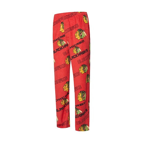 Chicago Blackhawks Adult Concept Sport Keystone Microfleece Red Pant