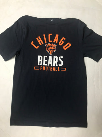 Chicago Bears Battle Arc Storm Adult Navy Fanatics T-Shirt
