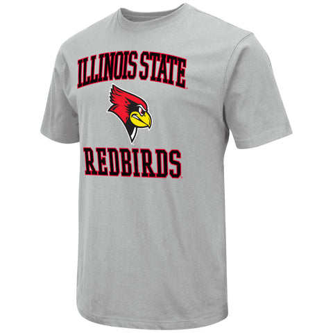 Illinois State Redbirds Adult Colosseum Gray T-Shirt