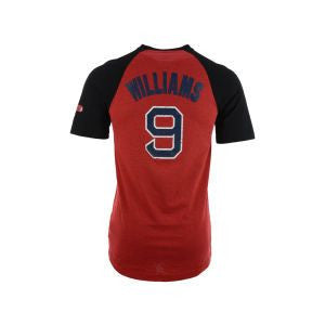 Ted Williams #9 Boston Red Sox Majestic MLB Cooperstown Collection Two Tone Adult Shirt - Dino's Sports Fan Shop
