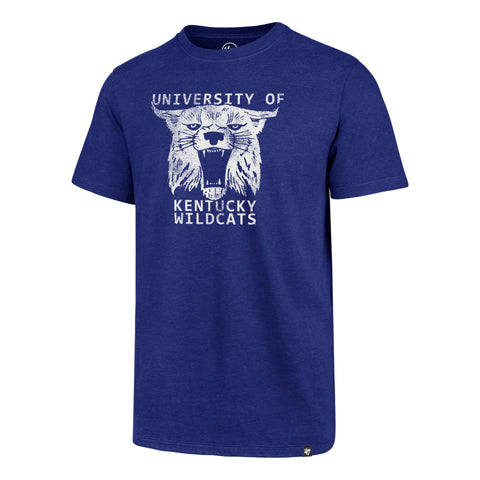 Kentucky Wildcats Adult Royal Throwback Club Blue Shirt