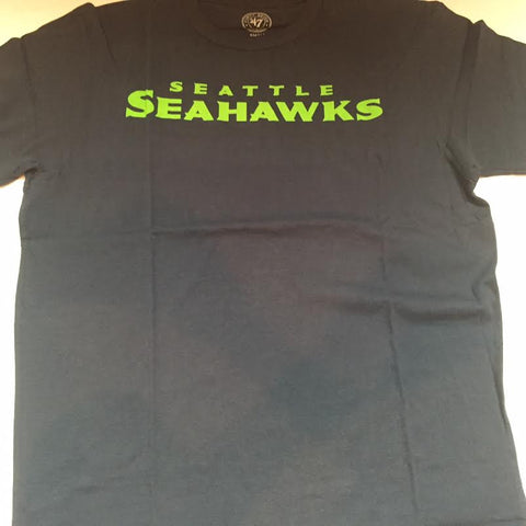 Seattle Seahawks '47 Brand Team Letters Men's Shirt - Dino's Sports Fan Shop
