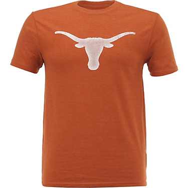 Texas Longhorns Worn Silhouette Adult Shirt