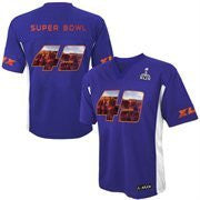 Youth Purple Super Bowl XLIX NFL Mid-Tier Jersey - Dino's Sports Fan Shop