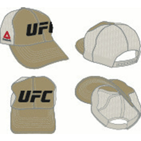 UFC Reebok Mesh Back Adjustable Slouch Hat - Dino's Sports Fan Shop