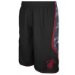 Miami Heat Adidas Men's Stacked Black Shorts - Dino's Sports Fan Shop