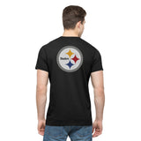 Pittsburgh Steelers '47 Brand Black Lettered Adult Shirt - Dino's Sports Fan Shop - 2