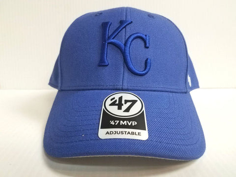 Kansas City Royals '47 Brand MVP Velcro Adjustable Hat