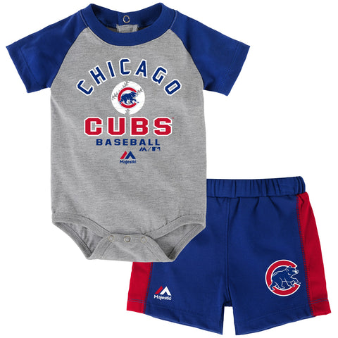 Chicago Cubs 2-Piece t-shirt and shorts 12 months and 24 months