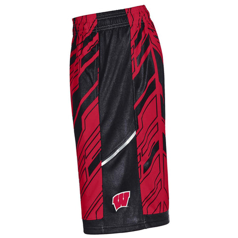 Wisconsin Badgers Under Armour Youth Doomsday Shorts - Dino's Sports Fan Shop