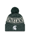 Michigan State Spartans Adult New Era Sport Knit Winter Hat