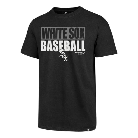 Chicago White Sox Jet Black Blockout T Shirt
