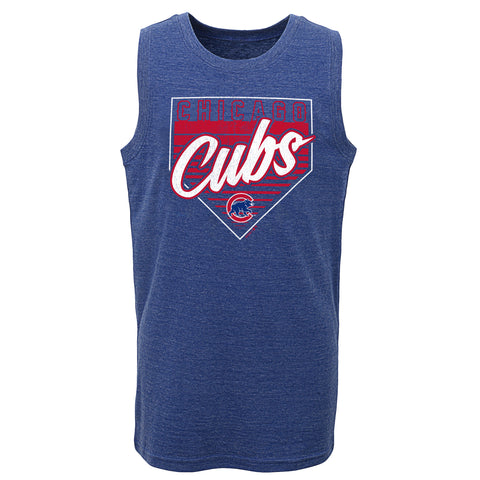 Chicago Cubs Youth Tank Top Blue