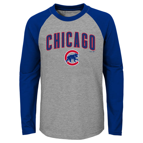 Chicago Cubs Youth Long Sleeve Shirt