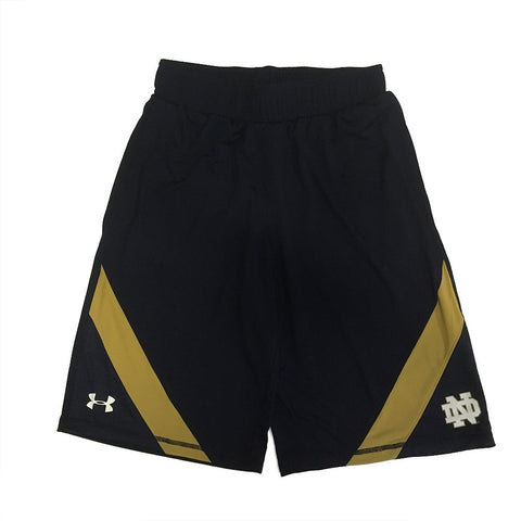 Notre Dame Fighting Irish Under Armour Youth Sideline Training Shorts - Dino's Sports Fan Shop