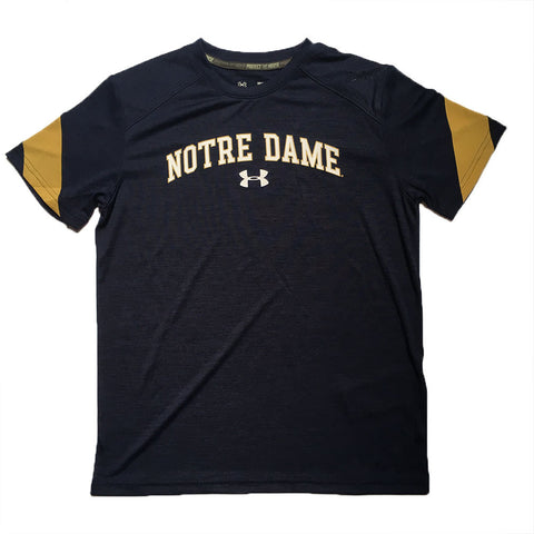 Notre Dame Fighting Irish Under Armour Youth S/S Sideline Training Tee - Dino's Sports Fan Shop
