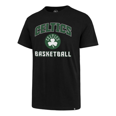 Boston Celtics Basketball Adult Black Game Changer 47 Brand T-Shirt
