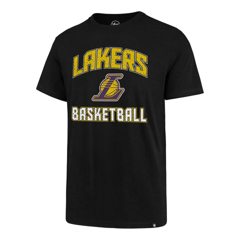 Los Angeles Lakers Adult Black Game Changer 47 Brand T-Shirt