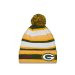Green Bay Packers New Era NFL Super Bowl II Logo Striped Sport Knit Hat ... - Dino's Sports Fan Shop
