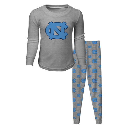 North Carolina youth 2-piece long sleeve pajama set sizes 8-20