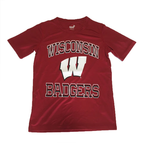 Wisconsin Badgers Gen2 Youth Dri Tek "Gridiron Hero" Performance Shirt