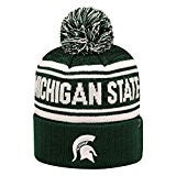 Michigan State Spartans Top Of The World NCAA Green Driven Adult Knit Hat