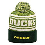 Oregon Ducks Top Of The World NCAA Green Driven Adult Knit Hat