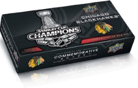 Chicago Blackhawks Upper Deck 2013 Stanley Cup Champions Hockey Cards Commemorative Box Set - Dino's Sports Fan Shop