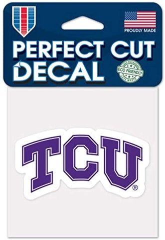 TCU Horned Frogs Wincraft Perfect Cut Decal 4x4
