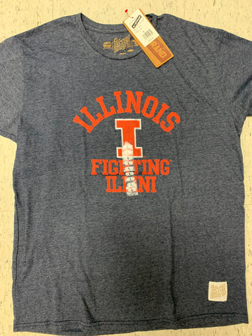 University of Illinois Fighting Illini Adult Adidas The Go-To Tee Shirt (XXL)