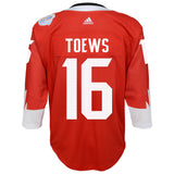 Jonathan Toews #16 Canada Adidas Youth World Cup of Hockey Home Premier Jersey - Dino's Sports Fan Shop - 3