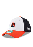Detroit Tigers New Era 9FORTY Perforated Block Velcro Adjustable Hat