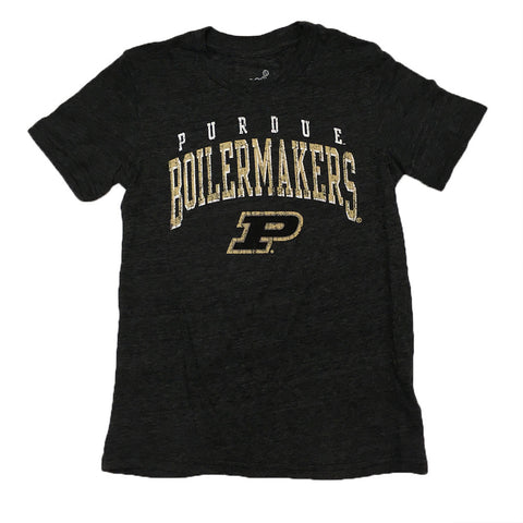 Purdue Boilermakers Gen2 Youth Black Tri Blend "Wheelhouse" Shirt - Dino's Sports Fan Shop