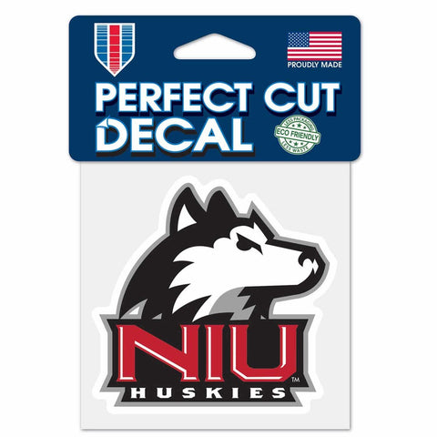 NIU Huskies Wincraft Perfect Cut Decal 4x4