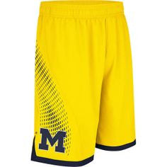 Michigan Wolverines Adidas Adult 2014 March Madness Shorts - Dino's Sports Fan Shop