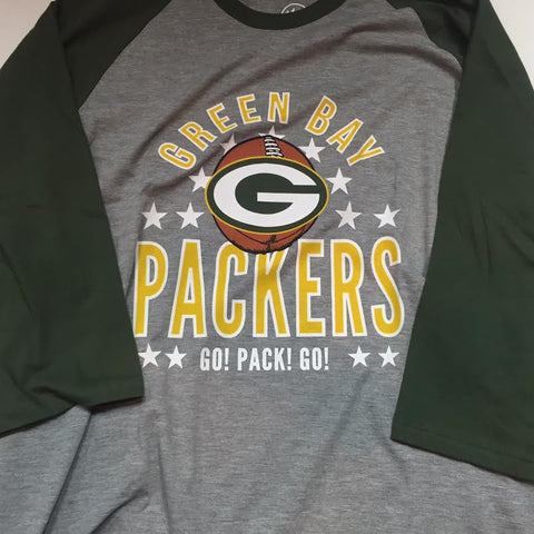 Green Bay Packers '47 Brand Go Pack Go Men's Shirt - Dino's Sports Fan Shop