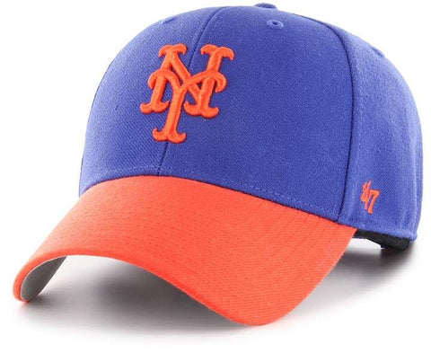 New York Mets '47 Brand Two Tone MVP Velcro Adjustable Hat