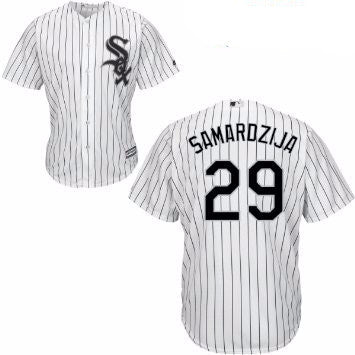 Jeff Samardjiza #29 Chicago White Sox MLB Majestic Youth Stitched Cool Base Jersey - Dino's Sports Fan Shop